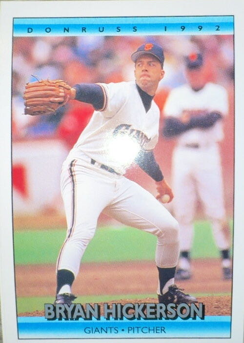 Bryan Hickerson  baseball card collectible - Main Image 3