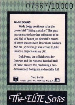 Wade Boggs  baseball card collectible - Main Image 2
