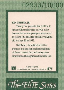 Ken Griffey, Jr.  baseball card collectible - Main Image 2