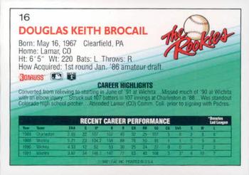 Doug Brocail  baseball card collectible - Main Image 2