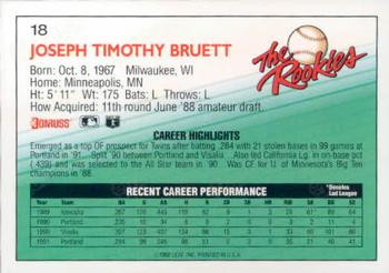 J.T. Bruett  baseball card collectible - Main Image 2