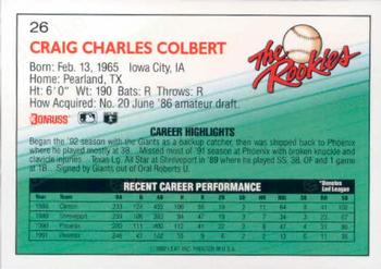 Craig Colbert  baseball card collectible - Main Image 2