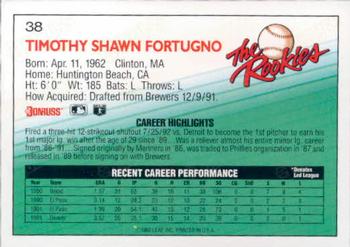 Tim Fortugno  baseball card collectible - Main Image 2