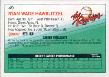Ryan Hawblitzel  baseball card collectible - Main Image 2