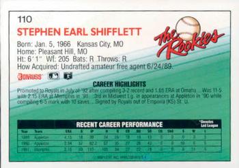 Steve Shifflett  baseball card collectible - Main Image 2