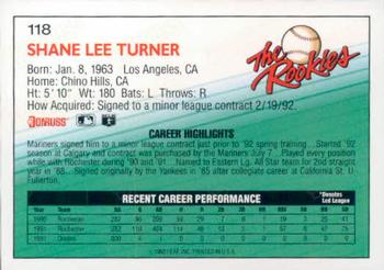 Shane Turner  baseball card collectible - Main Image 2