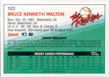 Bruce Walton  baseball card collectible - Main Image 2