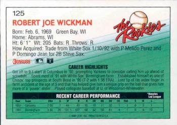 Bob Wickman  baseball card collectible - Main Image 2