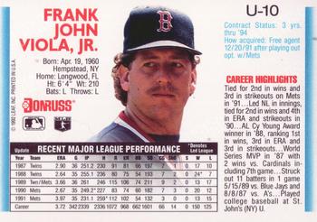 Frank Viola  baseball card collectible - Main Image 2