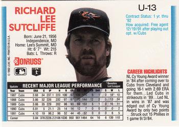 Rick Sutcliffe  baseball card collectible - Main Image 2
