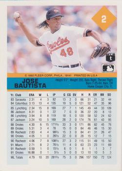 Jose Bautista  baseball card collectible - Main Image 2