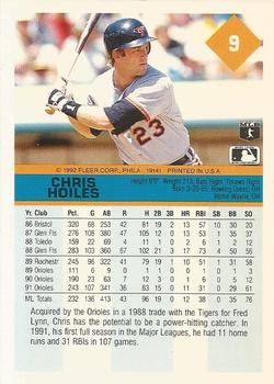 Chris Hoiles  baseball card collectible - Main Image 2