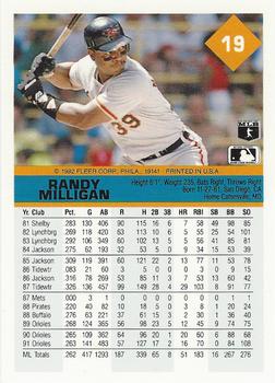 Randy Milligan  baseball card collectible - Main Image 2