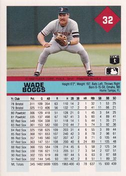 Wade Boggs  baseball card collectible - Main Image 2