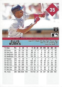 Ellis Burks  baseball card collectible - Main Image 2