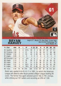 Bryan Harvey  baseball card collectible - Main Image 2