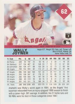 Wally Joyner  baseball card collectible - Main Image 2