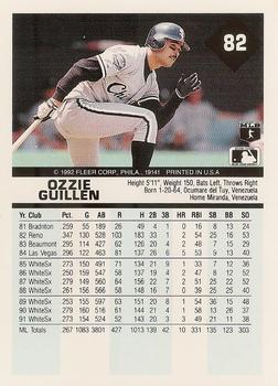 Ozzie Guillen  baseball card collectible - Main Image 2