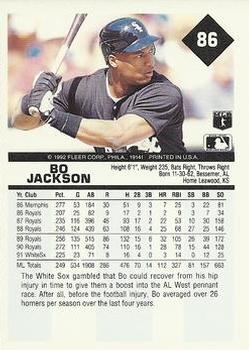 Bo Jackson  baseball card collectible - Main Image 2