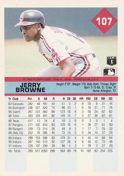 Jerry Browne  baseball card collectible - Main Image 2