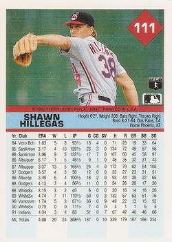 Shawn Hillegas  baseball card collectible - Main Image 2