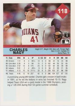 Charles Nagy  baseball card collectible - Main Image 2