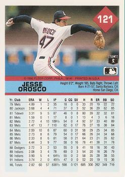 Jesse Orosco  baseball card collectible - Main Image 2