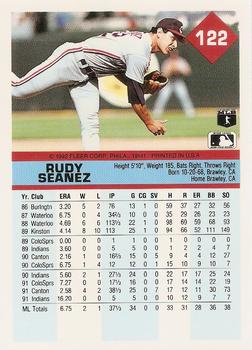 Rudy Seanez  baseball card collectible - Main Image 2