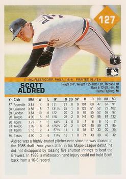 Scott Aldred  baseball card collectible - Main Image 2