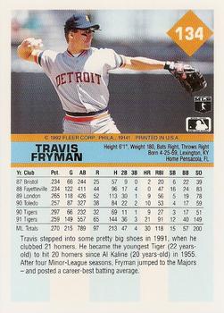 Travis Fryman  baseball card collectible - Main Image 2