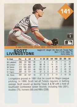 Scott Livingstone  baseball card collectible - Main Image 2