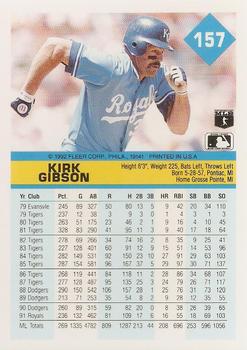 Kirk Gibson  baseball card collectible - Main Image 2