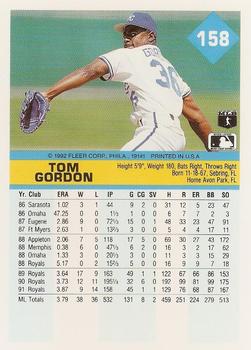 Tom Gordon  baseball card collectible - Main Image 2