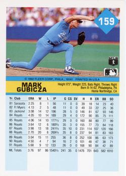 Mark Gubicza  baseball card collectible - Main Image 2
