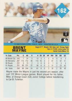 Brent Mayne  baseball card collectible - Main Image 2