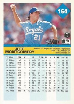 Jeff Montgomery  baseball card collectible - Main Image 2