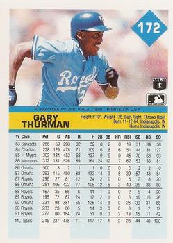 Gary Thurman  baseball card collectible - Main Image 2