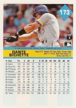 Dante Bichette  baseball card collectible - Main Image 2
