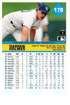 Darren Holmes  baseball card collectible - Main Image 2