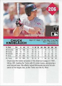 Chuck Knoblauch  baseball card collectible - Main Image 2