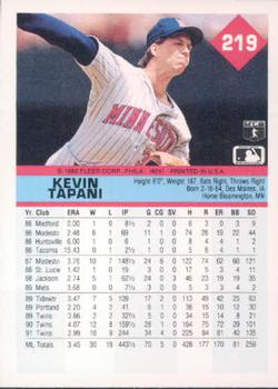 Kevin Tapani  baseball card collectible - Main Image 2