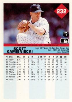 Scott Kamieniecki  baseball card collectible - Main Image 2