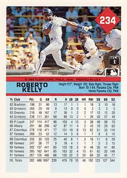 Roberto Kelly  baseball card collectible - Main Image 2