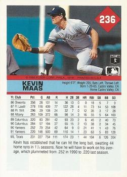 Kevin Maas  baseball card collectible - Main Image 2