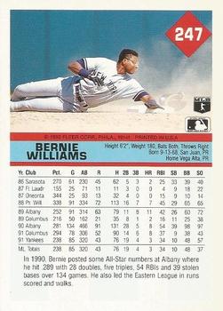 Bernie Williams  baseball card collectible - Main Image 2