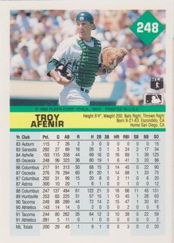 Troy Afenir  baseball card collectible - Main Image 2