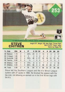 Steve Chitren  baseball card collectible - Main Image 2
