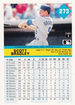 Scott Bradley  baseball card collectible - Main Image 2