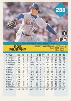 Rob Murphy  baseball card collectible - Main Image 2