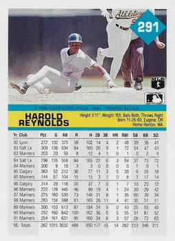 Harold Reynolds  baseball card collectible - Main Image 2
